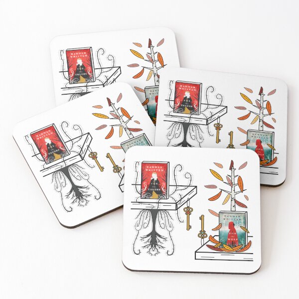 Item preview, For The Throne & For The Wolf - Hannah Whitten designed and sold by bookshelfsketch.