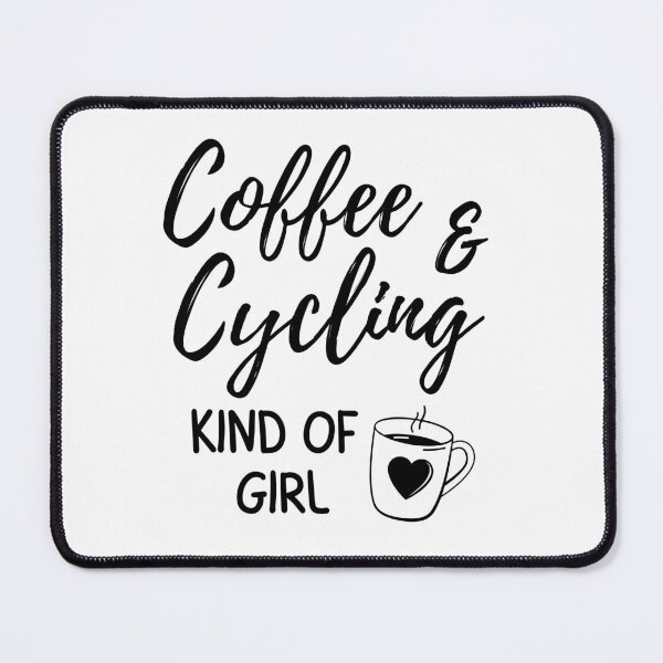 Item preview, Coffee & Cycling kind of girl designed and sold by TheGreenGoat.