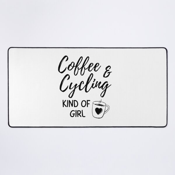 Item preview, Coffee & Cycling kind of girl designed and sold by TheGreenGoat.