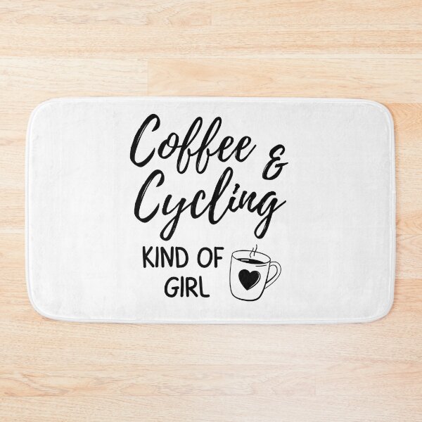 Item preview, Coffee & Cycling kind of girl designed and sold by TheGreenGoat.