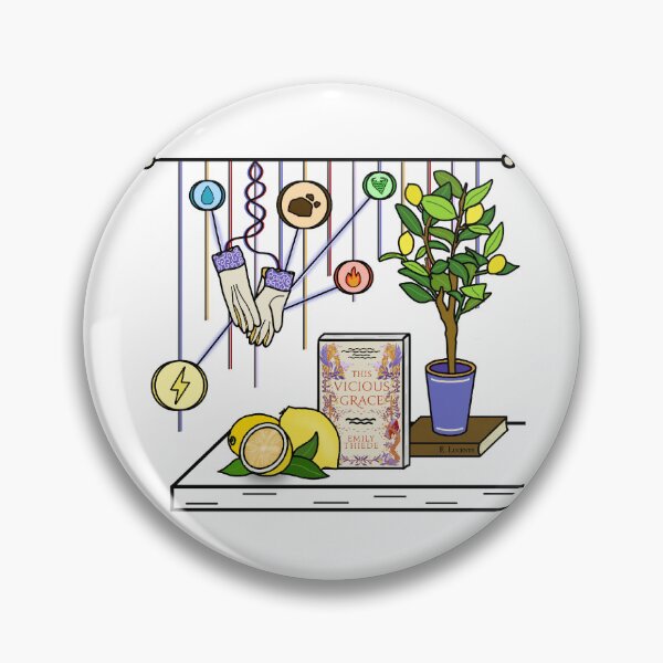 Item preview, This Vicious Grace - Emily Thiede designed and sold by bookshelfsketch.