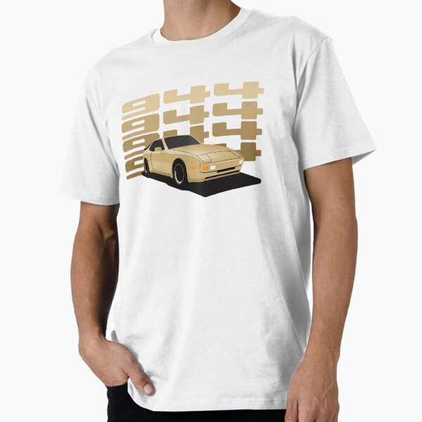 Item preview, 1986 Porsche 944 Gold illustration designed and sold by blackdogshop.