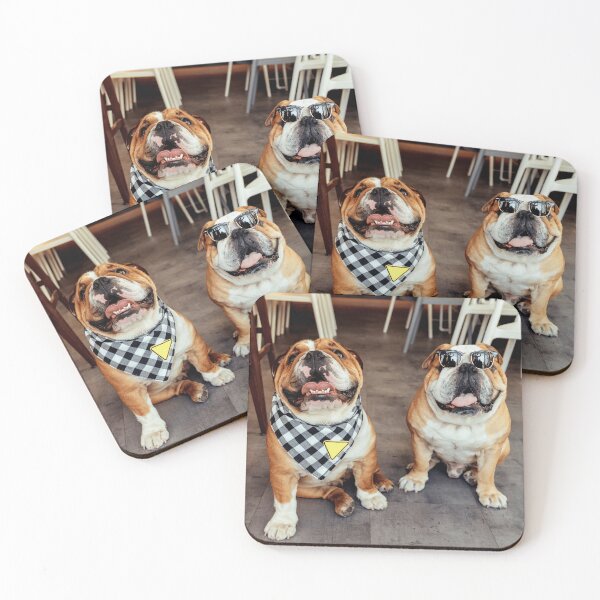 Item preview, Cooling dog sticker designed and sold by valerio07.