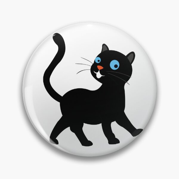 Item preview, Black Cat Silhouette on White Background.  designed and sold by paolboa.