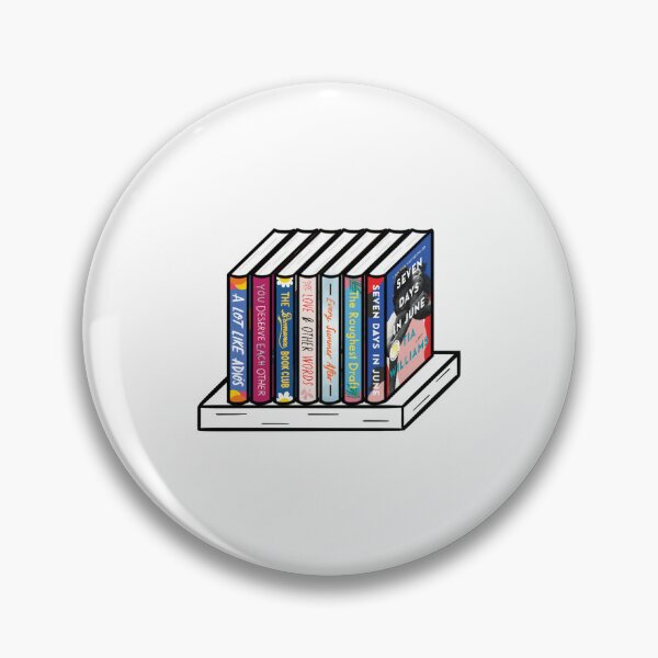 Item preview, Book Stack - Second Chance Romance designed and sold by bookshelfsketch.