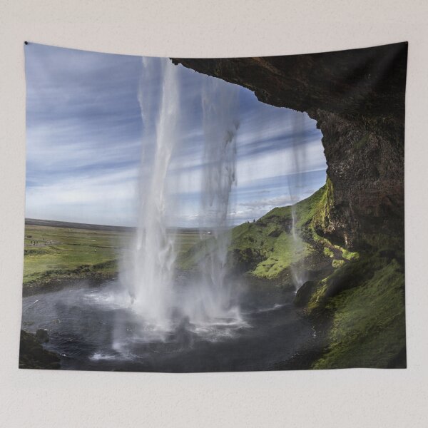 Item preview, Big Cave Under Waterfall designed and sold by Luxxe87.