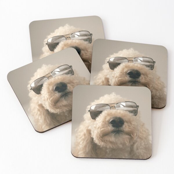 Item preview, Cooling dog sticker designed and sold by valerio07.