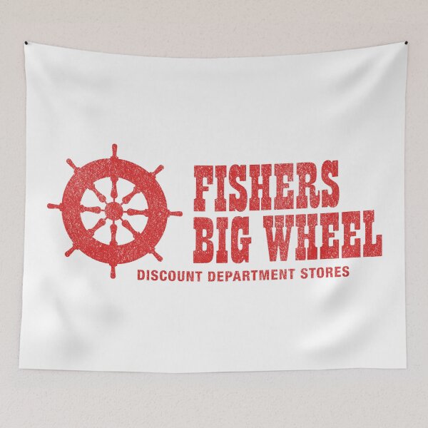 Item preview, Distressed Fishers Big Wheel designed and sold by TeeArcade84.