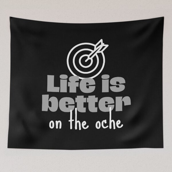 Item preview, Darts: Life is better on the oche designed and sold by TheGreenGoat.