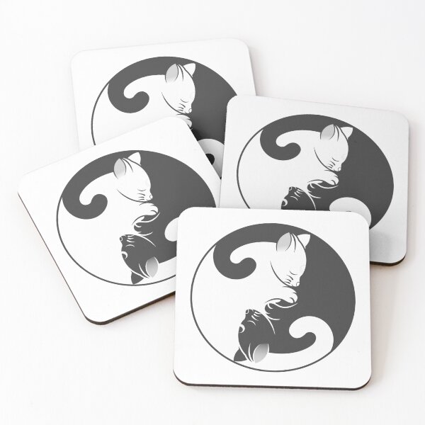 Item preview, Gatos Yin Yang designed and sold by KelSarTees.