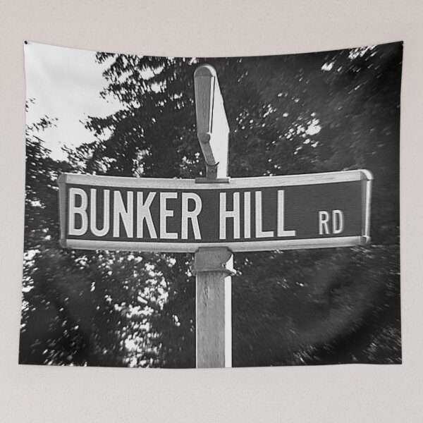 Item preview, A Street Sign on Bunker Hill designed and sold by jcwest.