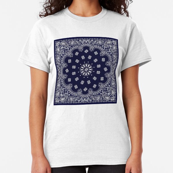 Bandana - Navy Blue - Classic T-Shirt