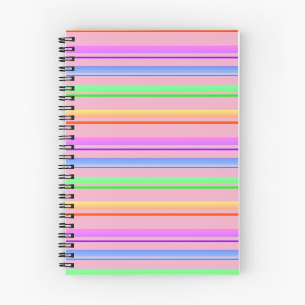 Item preview, Pink multicolor striped | dusty rose multicolor stripes designed and sold by lausn.