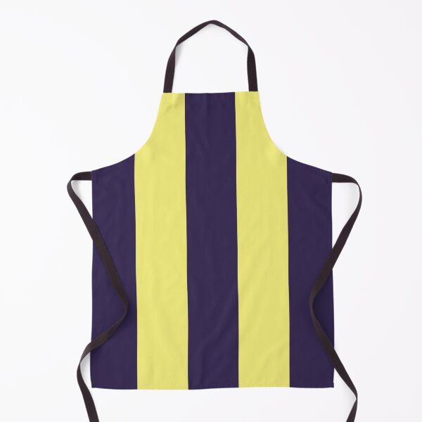 Item preview, Large NAVY BLUE and YELLOW Vertical STRIPES designed and sold by RachelMacht.