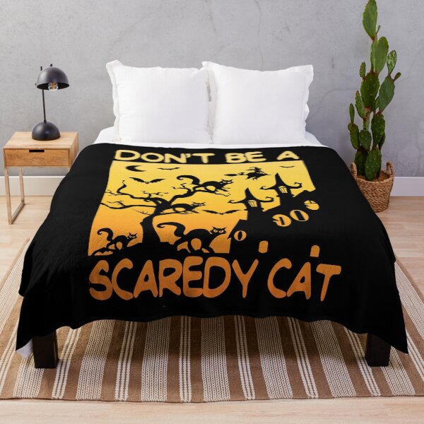 Item preview, DON'T BE A SCAREDY CAT HALLOWEEN designed and sold by lukas69graphic.