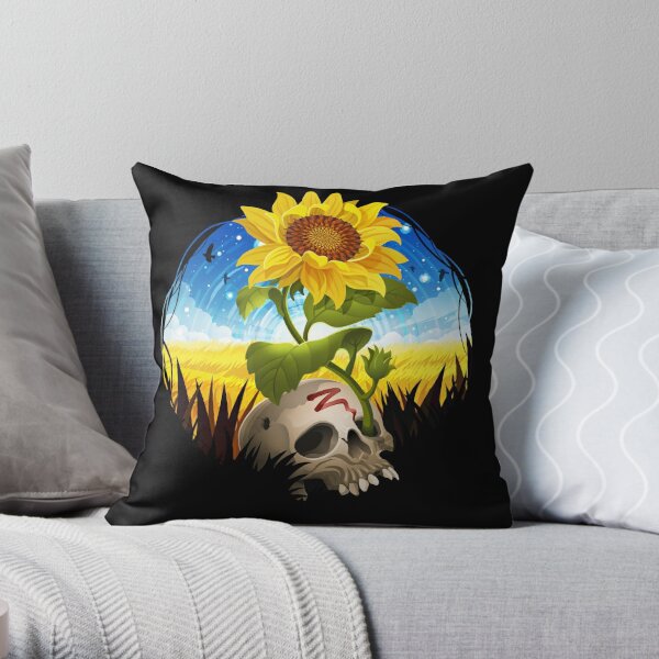 Stand With Ukraine Throw Pillow