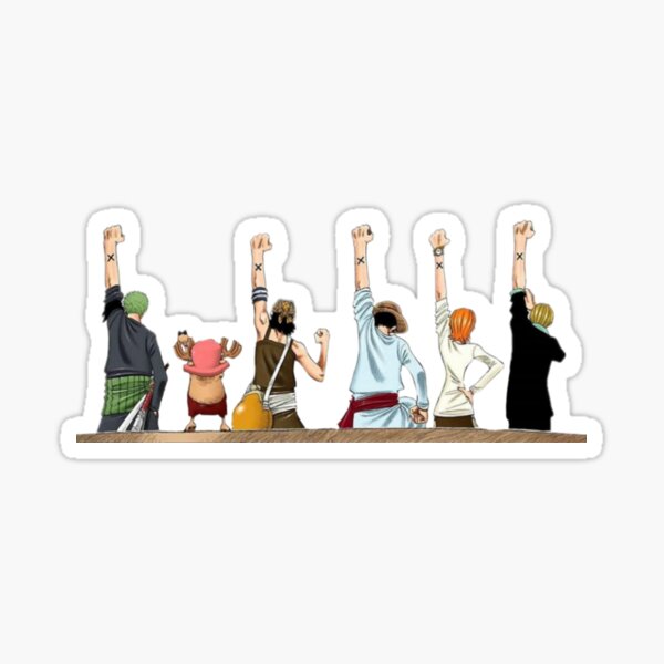 Le X de One piece Sticker