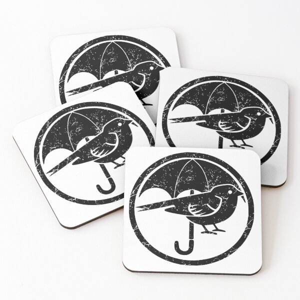 Item preview, Umbrella and Sparrow academy grunge logo designed and sold by sileaant.