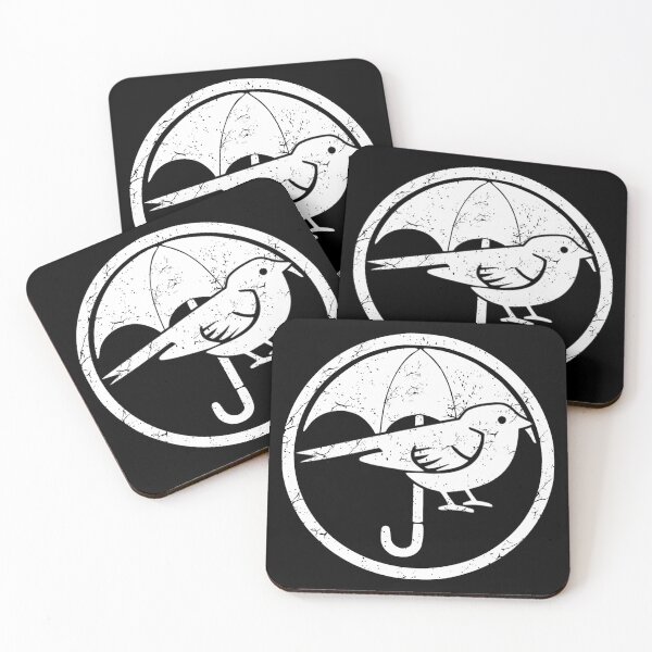Item preview, Umbrella and Sparrow academy grunge logo designed and sold by sileaant.