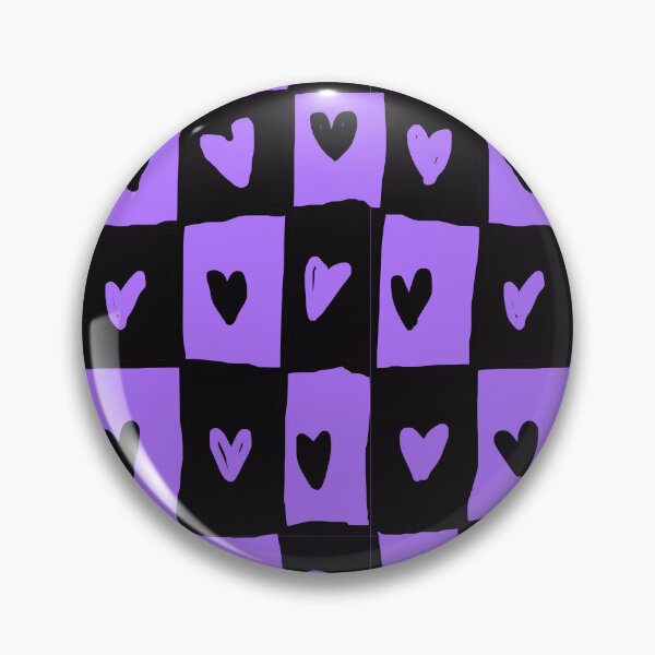 Item preview, cute checkered hearts pattern designed and sold by spitbone.