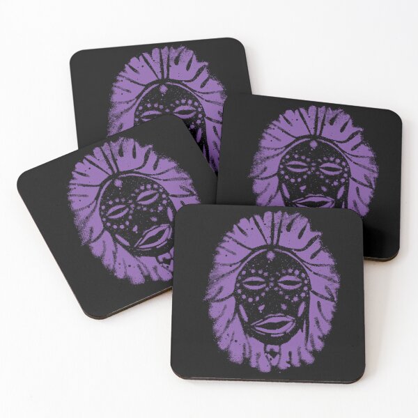Item preview, Primal face in Purple designed and sold by Anomalypark.