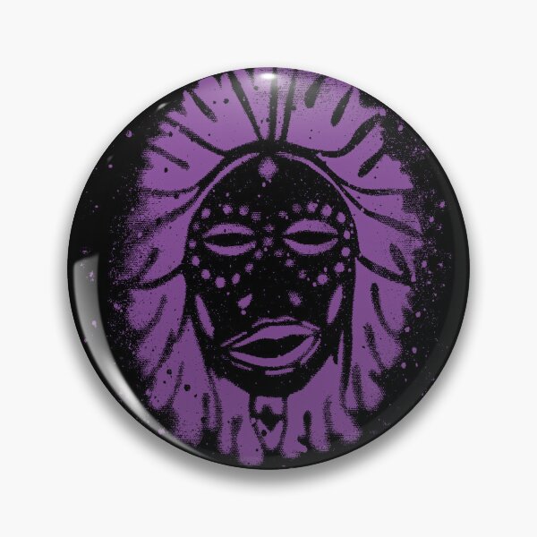 Item preview, Primal face in Purple designed and sold by Anomalypark.