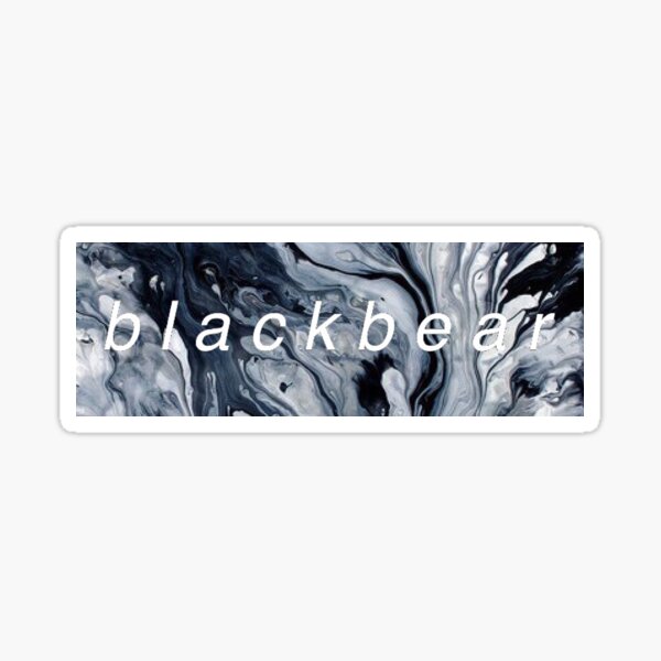 Blackbear Marble Sticker