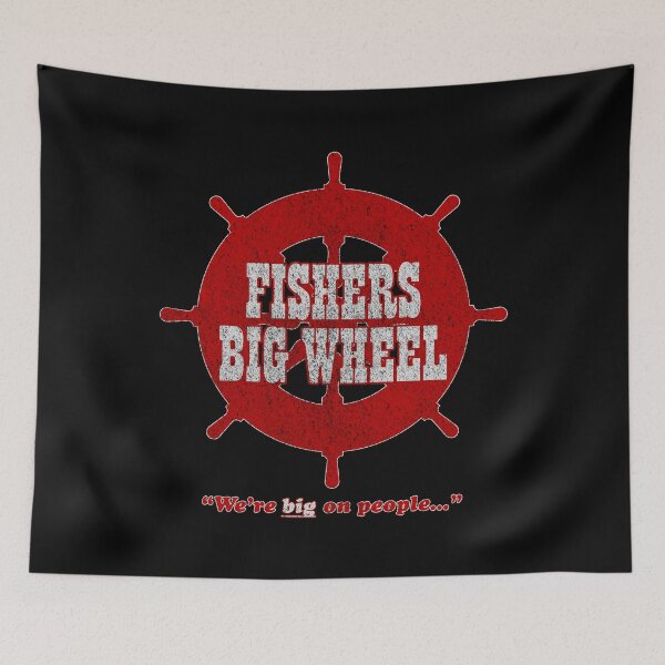 Item preview, Distressed Fishers Big Wheel designed and sold by TeeArcade84.