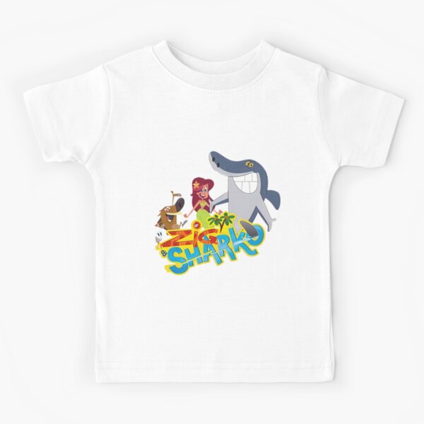 Zig Sharko Kids T-Shirts for Sale | Redbubble