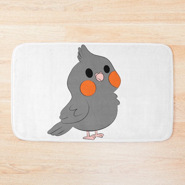 Item preview, Chubby Grey Female Cockatiel  designed and sold by istoriadesign.