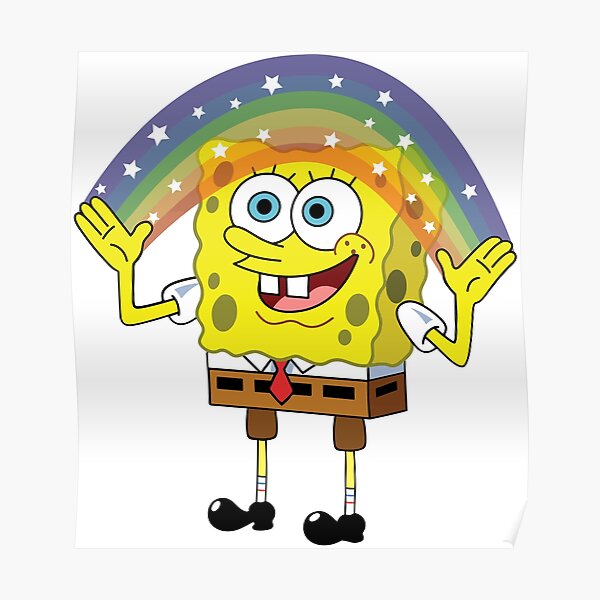 SpongeBob Imagination Poster