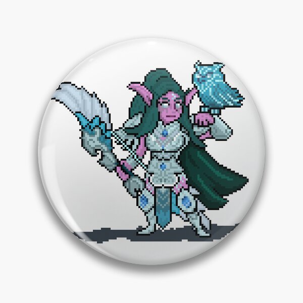 Item preview, Tyrande Whisperwind Pixel Sprite designed and sold by KingPrawn82.