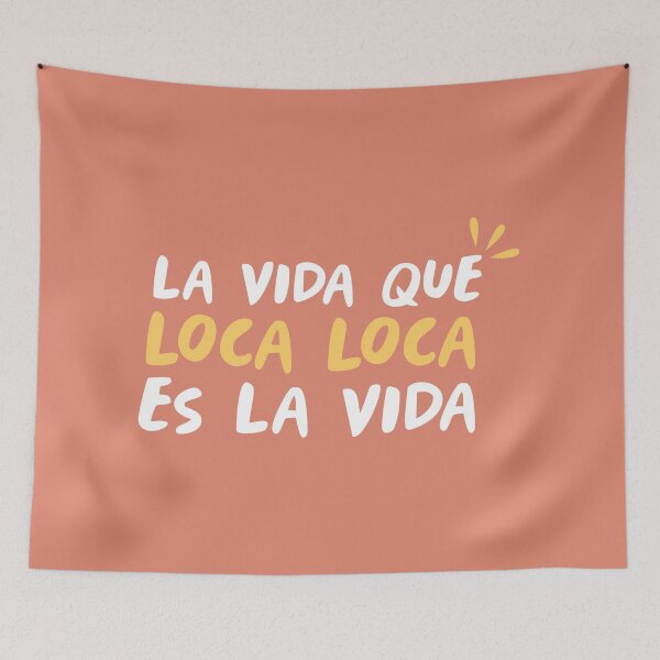 Item preview, La vida que loca loca designed and sold by Soronelite.