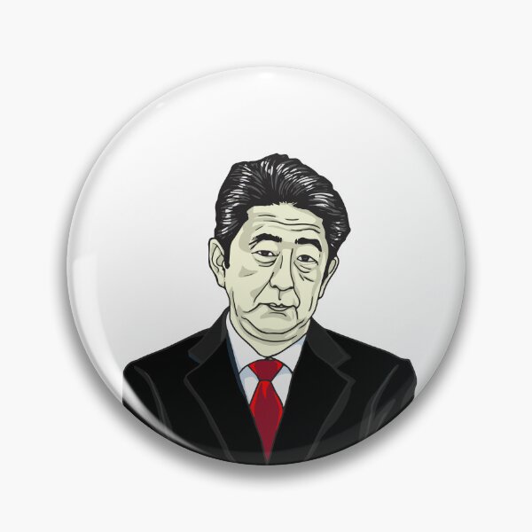 Item preview,  Shinzo Abe sticker designed and sold by ALEXOUE.