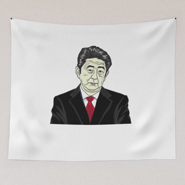 Item preview,  Shinzo Abe sticker designed and sold by ALEXOUE.