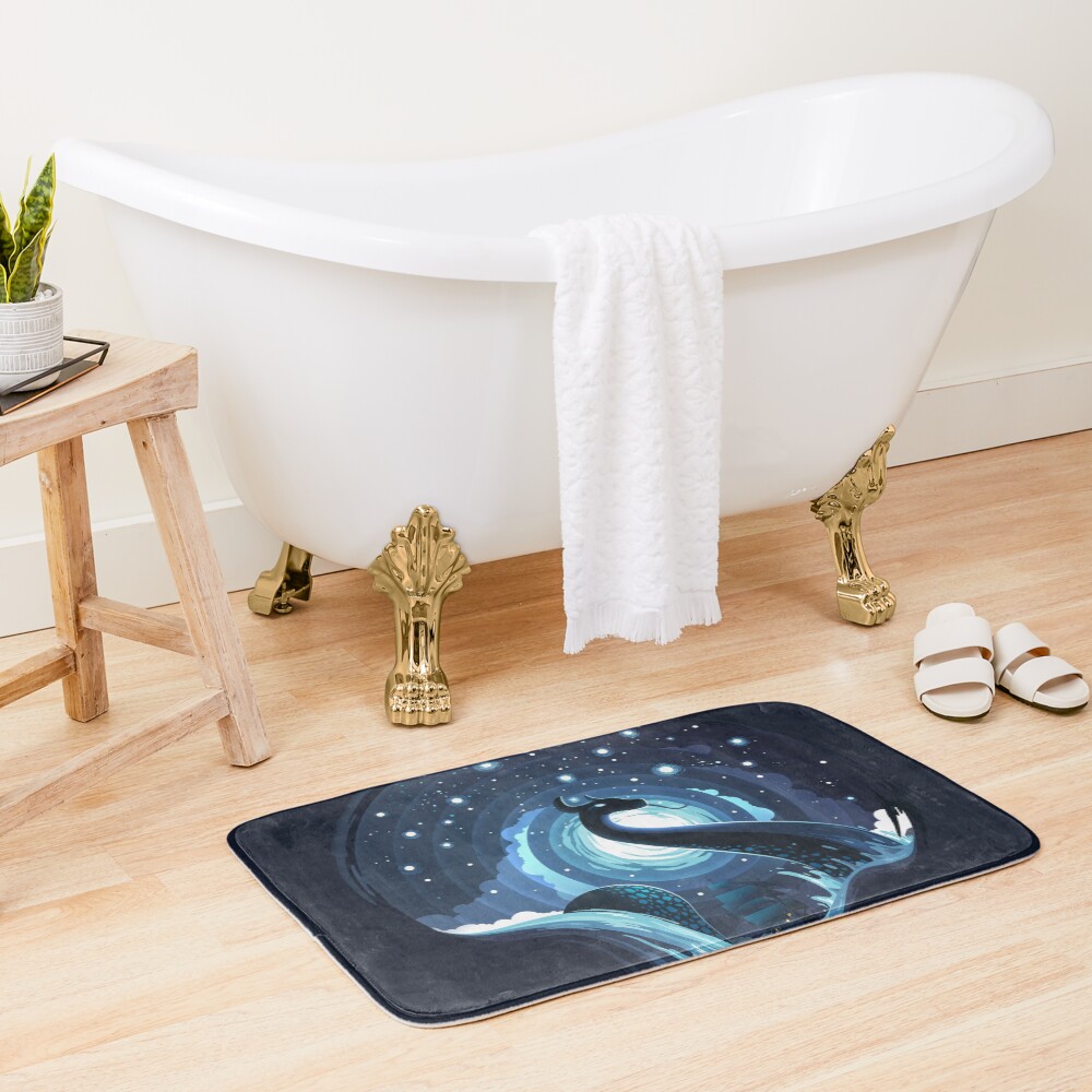 Sea Serpent Bath Mat