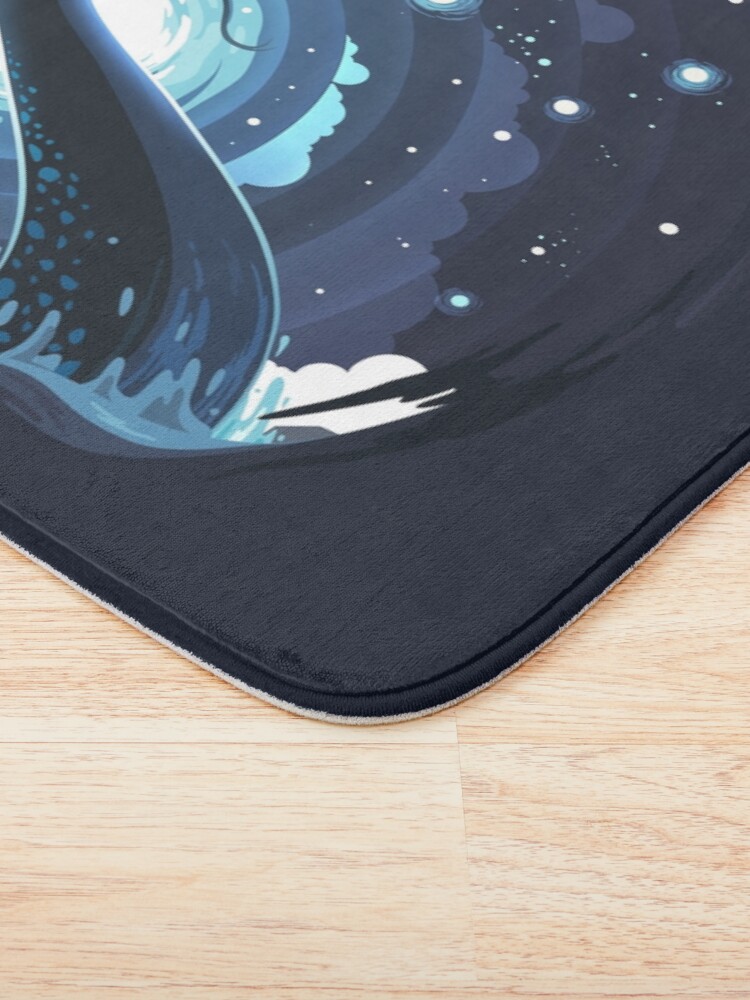 Alternate view of Sea Serpent Bath Mat