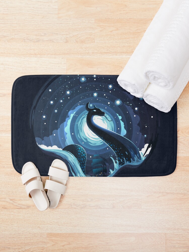 Alternate view of Sea Serpent Bath Mat