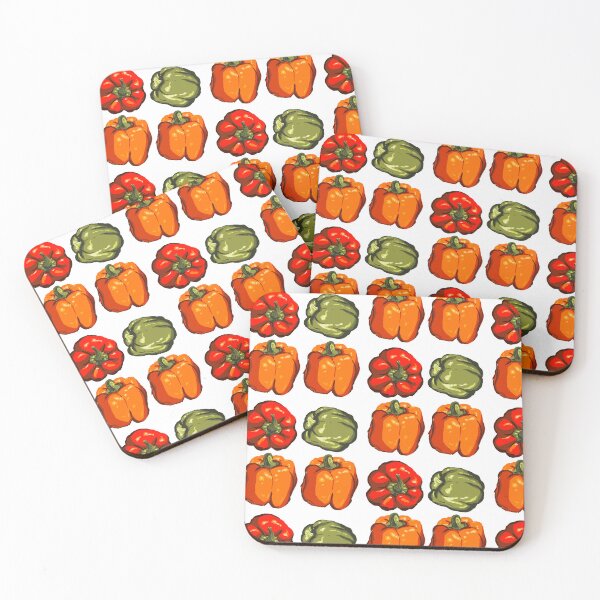 Item preview, Bell Pepper Sticker Set designed and sold by Fransyn.