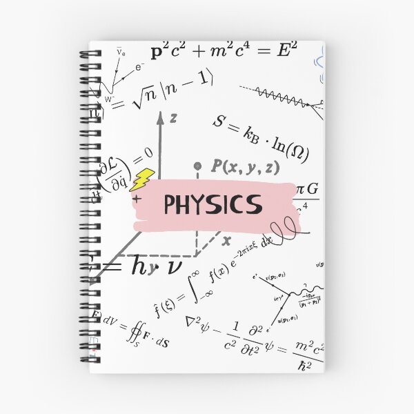 Item preview, physics equations and diagrams designed and sold by NoetherSym.
