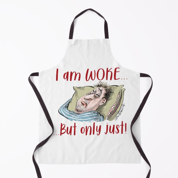 Item preview, I am WOKE...But only just! designed and sold by IanBakerToons.