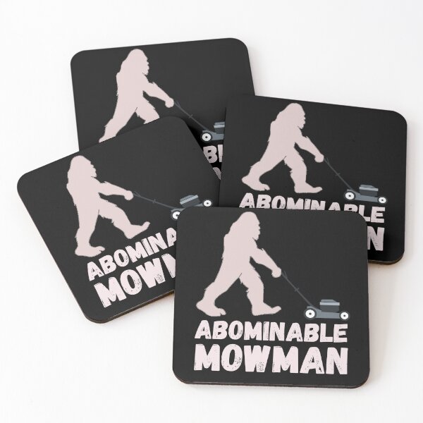 Item preview, Abominable Mowman - Funny Yeti Design designed and sold by DerekJSmith.