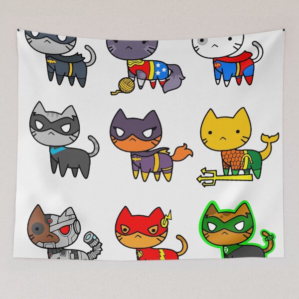 Item preview, cat hero designed and sold by wss3.