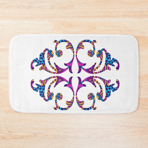 Item preview, Mandala Boho Colored Graphic Design designed and sold by hardscuffle.