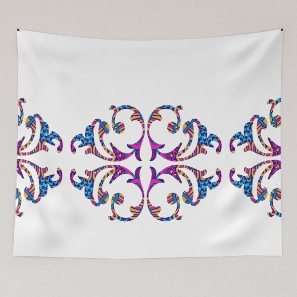Item preview, Mandala Boho Colored Graphic Design designed and sold by hardscuffle.