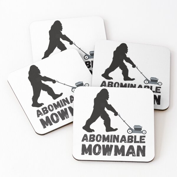 Item preview, Abominable Mowman - Funny Yeti Design designed and sold by DerekJSmith.