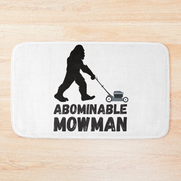 Item preview, Abominable Mowman - Funny Yeti Design designed and sold by DerekJSmith.