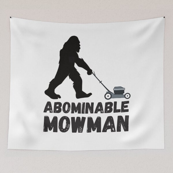 Item preview, Abominable Mowman - Funny Yeti Design designed and sold by DerekJSmith.