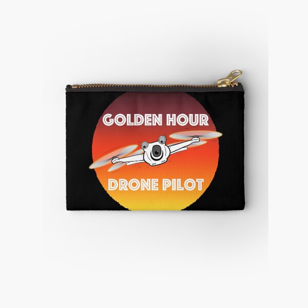 Item preview, Funny Drone T-Shirt Golden Hour Mini 3 Drone Pilot Tee designed and sold by stilgoe.