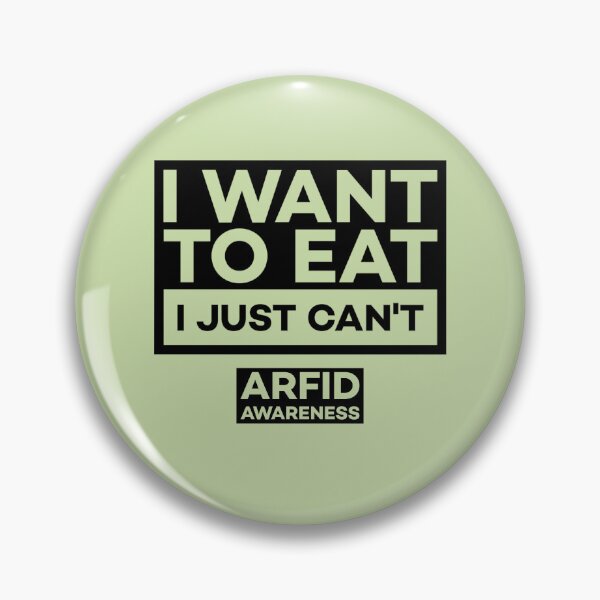 Item preview, I Want to Eat, I Just Can't (ARFID Awareness) designed and sold by Twittlefish.